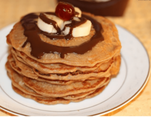 Banana Chococlate Pancakes