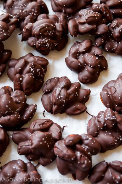 Dark Chocolate Almond Clusters Recipe