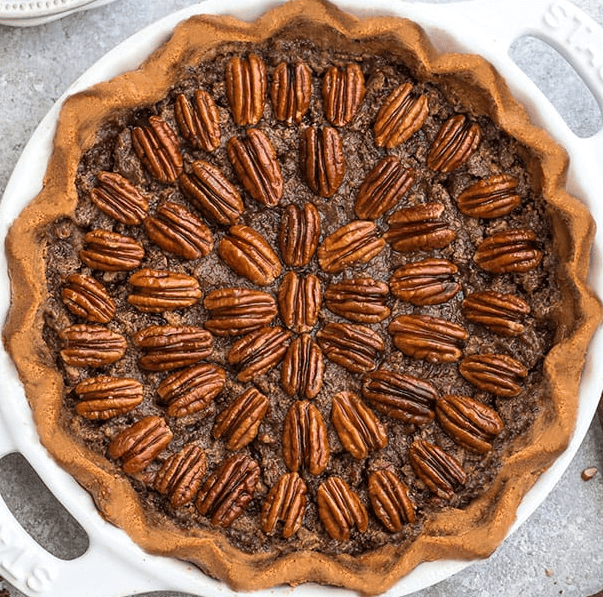 Pecan Pie With White Chocolate