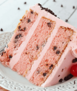 Cherry Choco Chip Cake