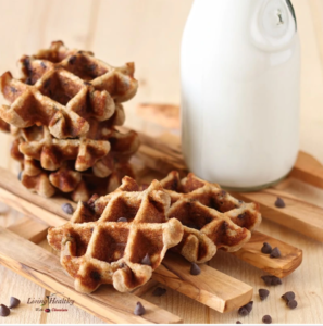 Chocolate Chip Waffle Cookies