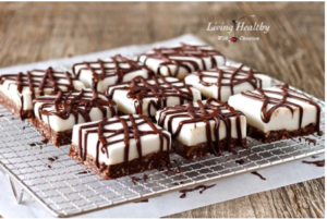 chocolate haupia pie squares