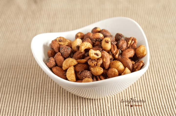 Cocoa Candied Nuts