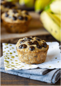 coconut flour banana muffins