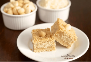 coconut macadamia nut bars