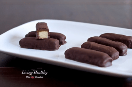 homemade twix candy bar