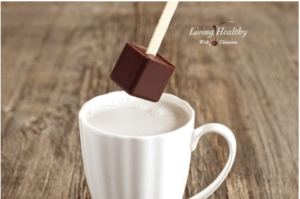 hot chocolate on a stick