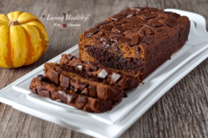 marbled chocolate pumpkin bread