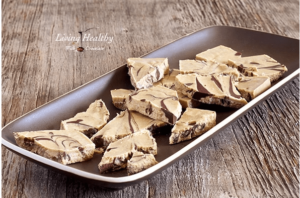 Peanut Butter Chocolate Swirl Bark (3 Ingredients)