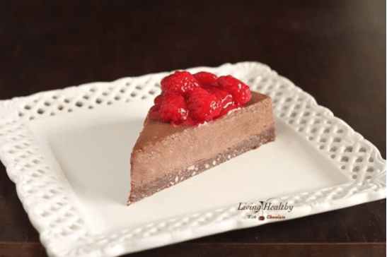 aspberry chocolate truffle pie