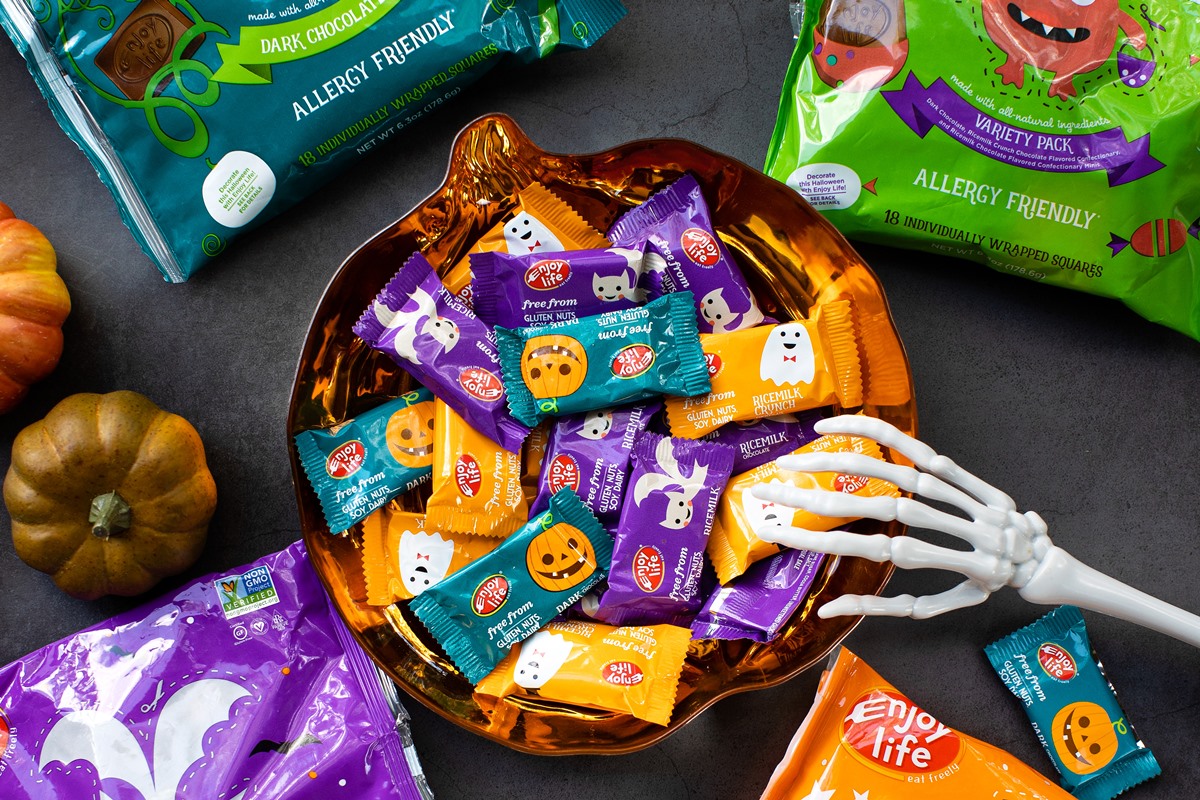 Trade Up this Halloween with Enjoy Life Allergy-Friendly Chocolate Minis