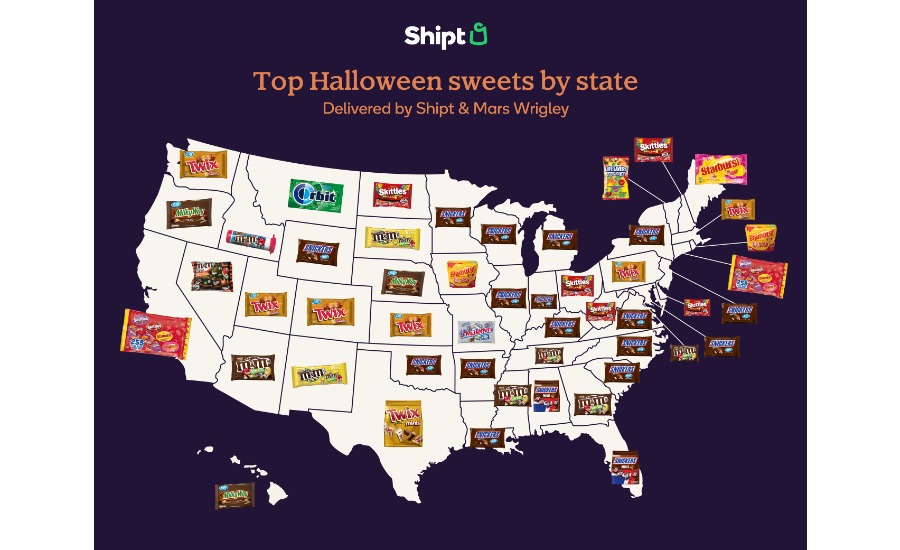 What’s your state’s favorite Mars Wrigley Halloween candy?