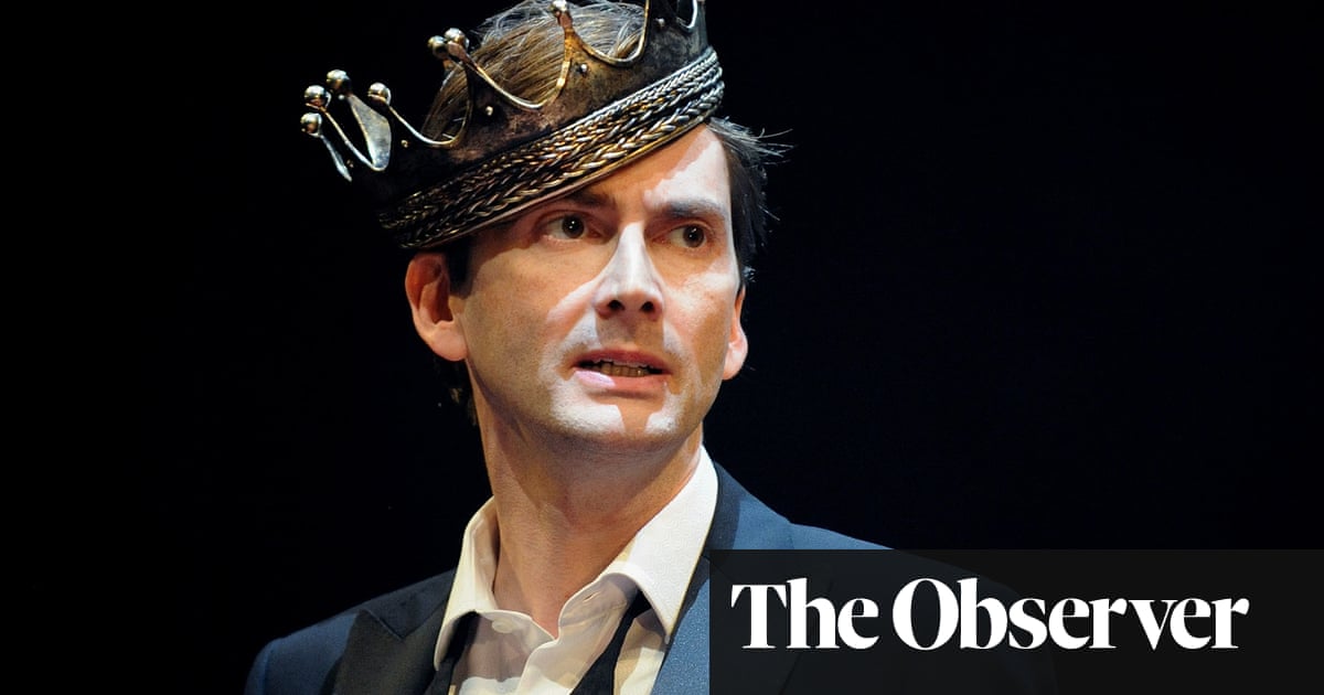 David Tennant calms his stage fright … with chocolate