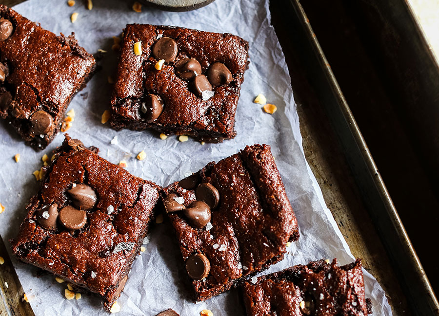 flourless mince pie brownies fb