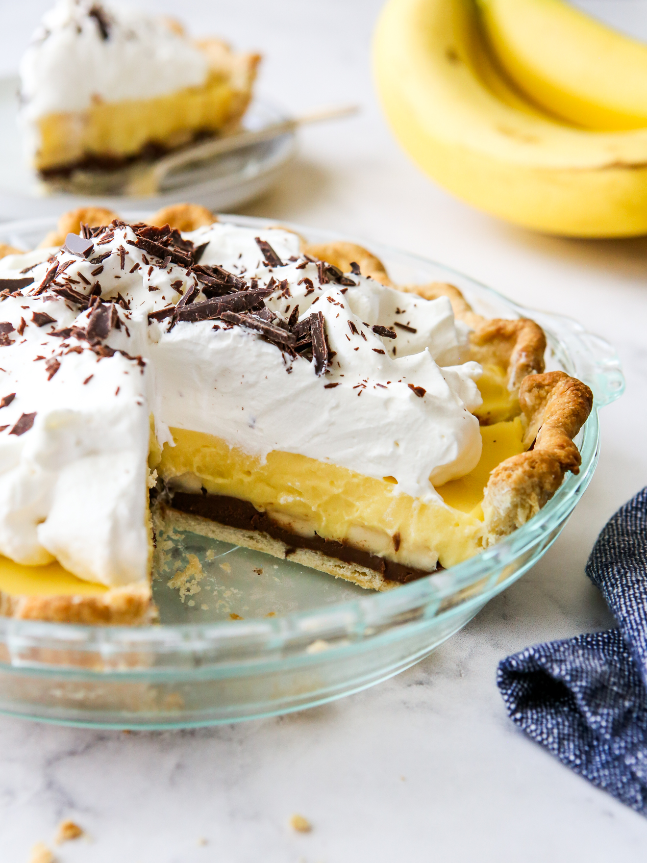 chocolate banana cream pie 15