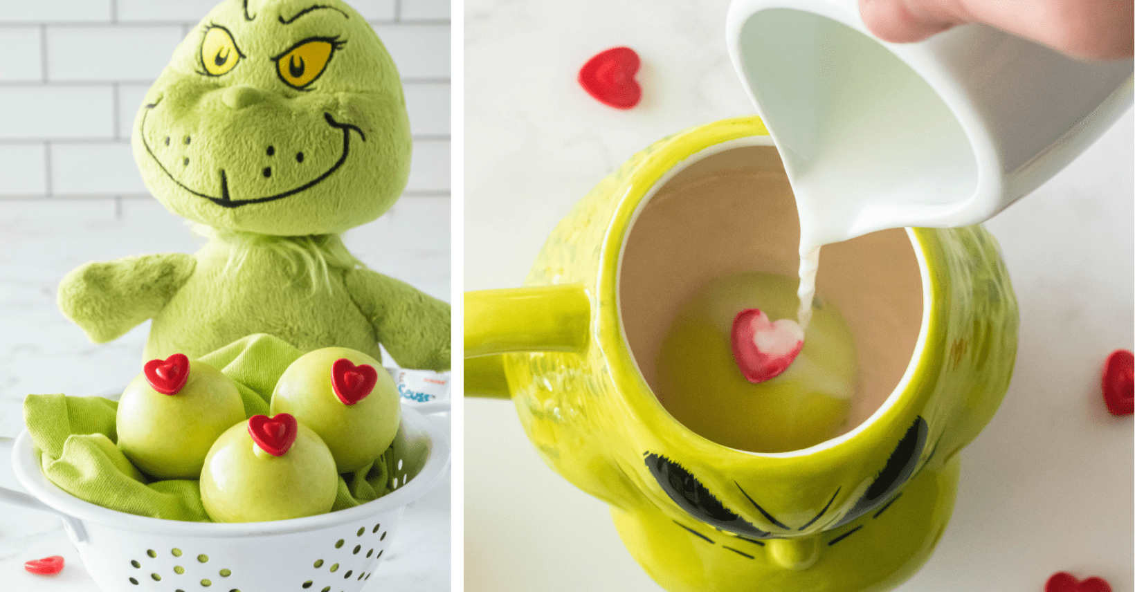 grinch hot cocoa bomb