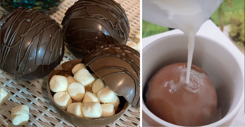 hot cocoa bombs