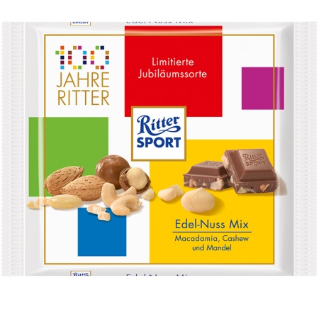 ritter sport anniversary square