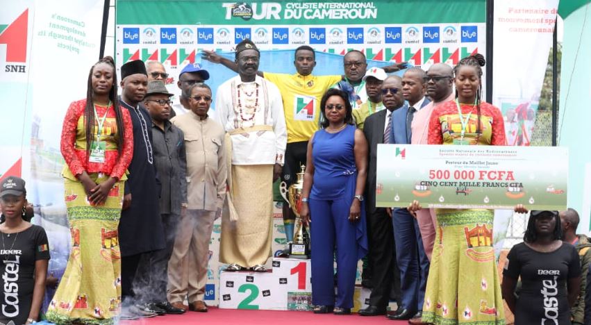 tour du cameroun 2022 podium