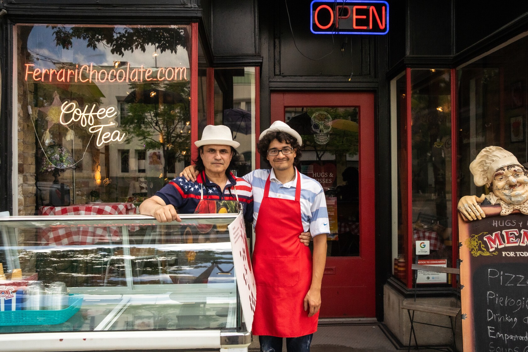 Caesar Pierogi & Cafe mixes it up with chocolate-filled pierogis and empanadas to antique Polish books