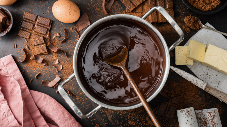 The Worst Baking Chocolate Brand On Store Shelves, According To Our Taste Test